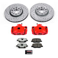 Power Stop 2017 Jeep Compass Front Z36 Truck & Tow Kit w/Calipers