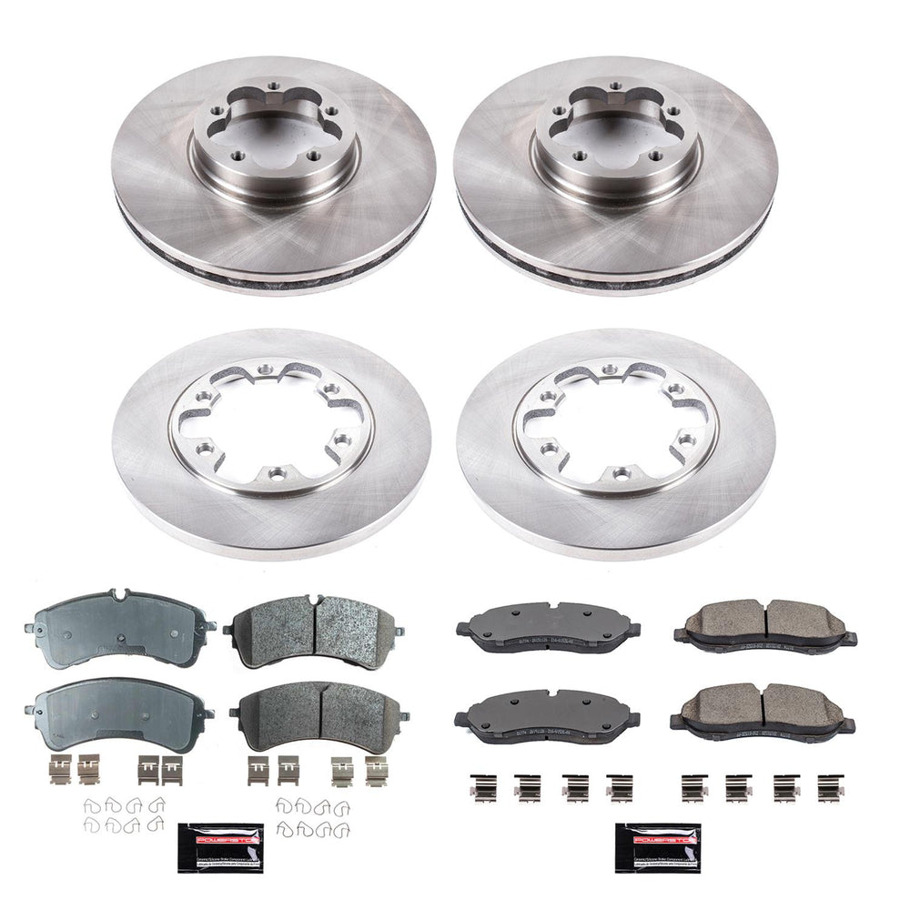 Power Stop 2020 Ford Transit-350 HD Front & Rear Autospecialty Brake Kit