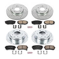 Power Stop 10-12 Hyundai Tucson Front & Rear Z23 Evolution Sport Brake Kit