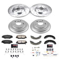 Power Stop 13-15 Honda Civic Front & Rear Z36 Truck & Tow Brake Kit