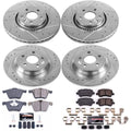 Power Stop 17-18 Volvo S60 Front & Rear Z23 Evolution Sport Brake Kit