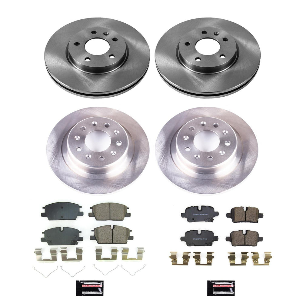 Power Stop 2021 Chevrolet Malibu Front & Rear Autospecialty Brake Kit