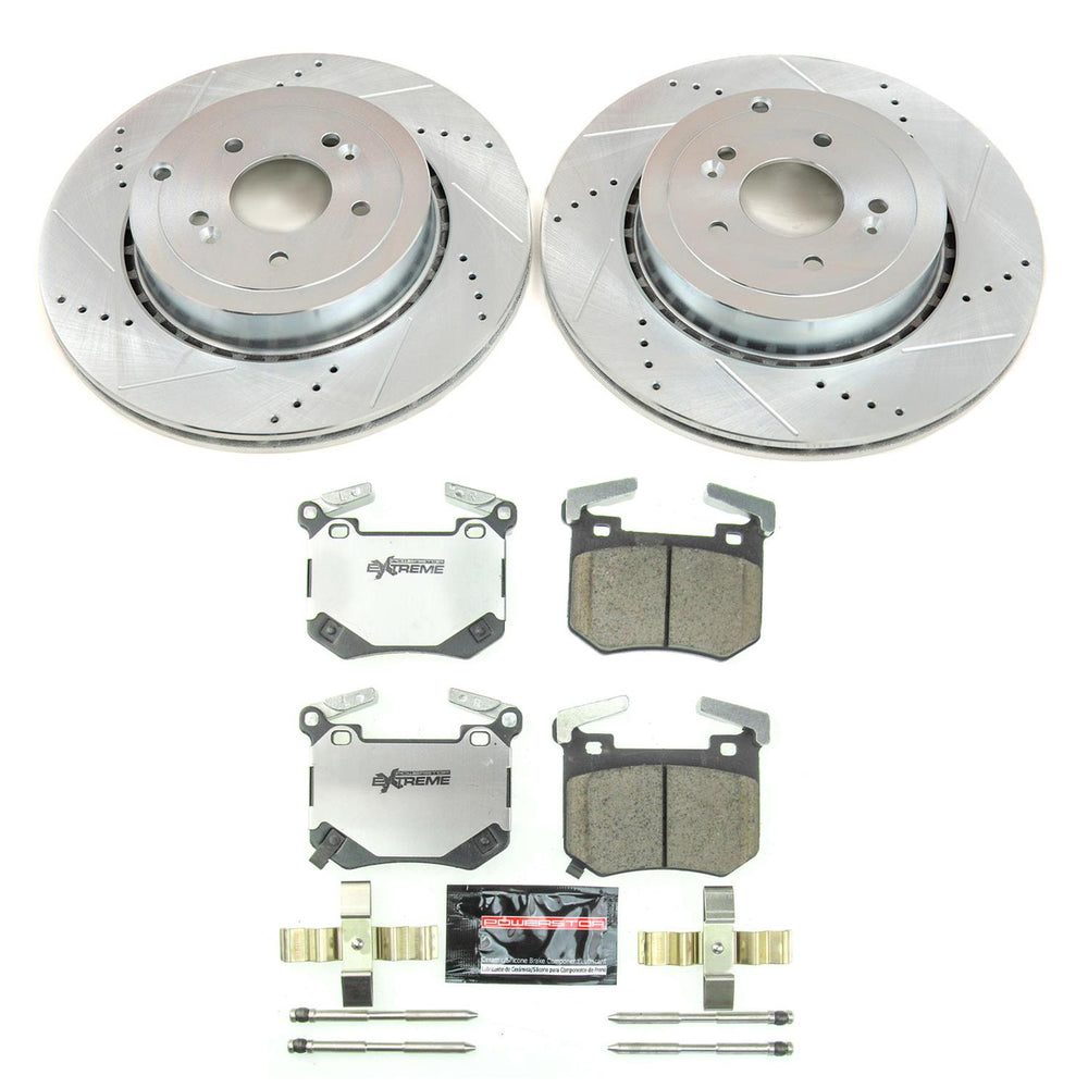 Power Stop 18-20 Kia Stinger Rear Z26 Street Brake Kit