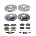 Power Stop 20-21 Cadillac XT4 Front & Rear Z23 Evolution Brake Kit
