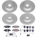 Power Stop 09-11 Audi A4 Front & Rear Euro-Stop Brake Kit