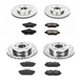 Power Stop 93-97 Ford Thunderbird Front & Rear Z23 Evolution Sport Brake Kit