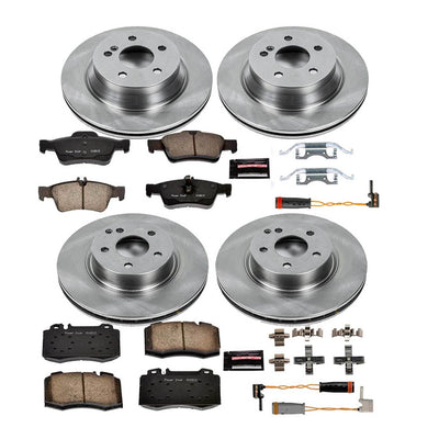 Power Stop 03-06 Mercedes-Benz E500 Front & Rear Autospecialty Brake Kit