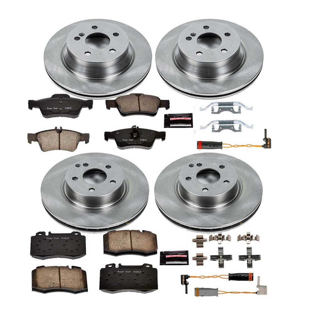 Power Stop 03-06 Mercedes-Benz E500 Front & Rear Autospecialty Brake Kit
