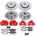Power Stop 17-19 Jeep Grand Cherokee Z36 Truck and Tow Kit w/ Calipers - Front and Rear