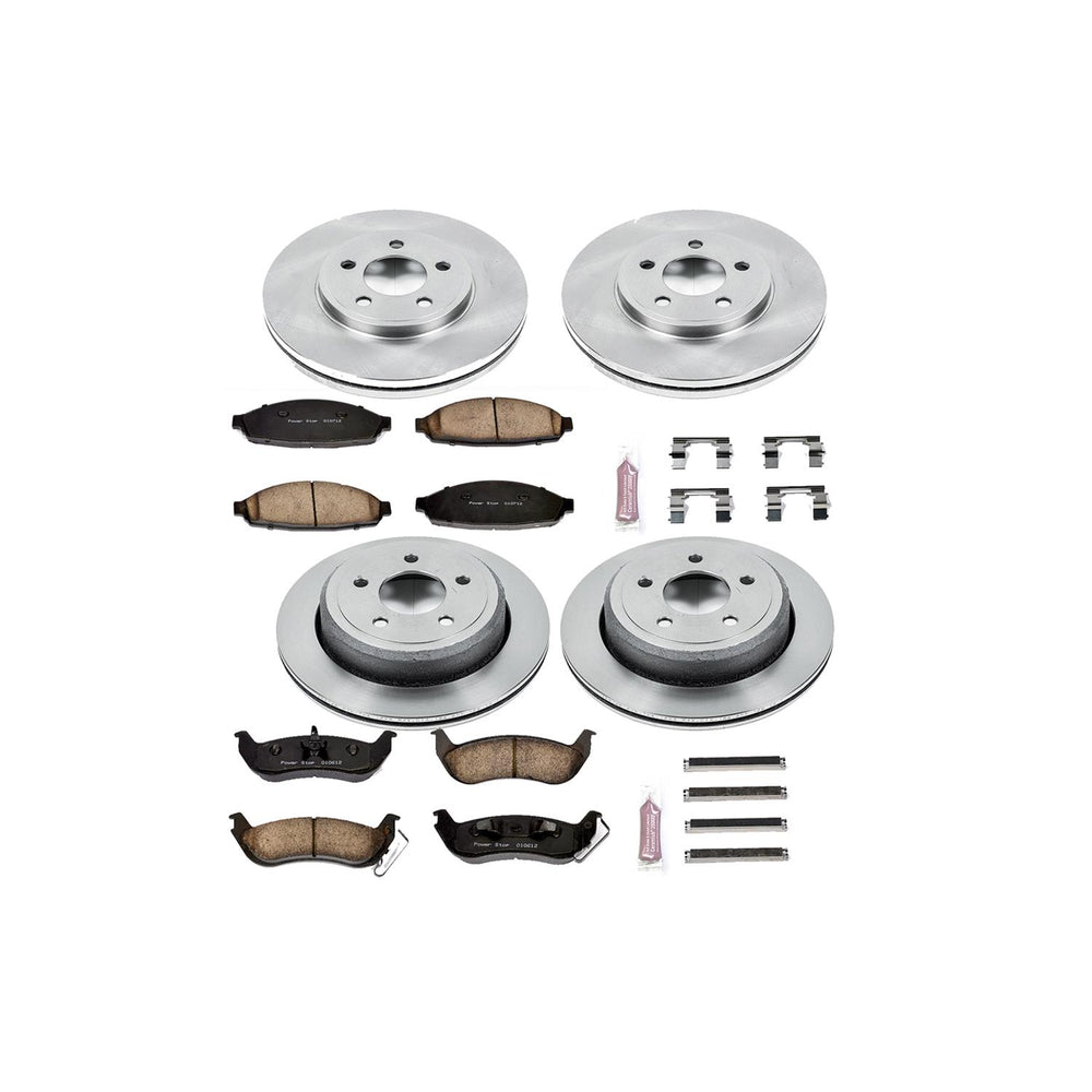 Power Stop 03-11 Ford Crown Victoria Front & Rear Autospecialty Brake Kit