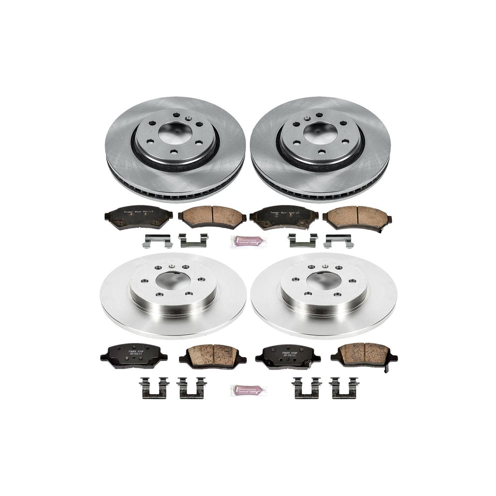 Power Stop 06-07 Buick Terraza Front & Rear Autospecialty Brake Kit
