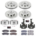 Power Stop 04-05 Pontiac Bonneville Autospecialty Kit w/ Calipers - Front and Rear