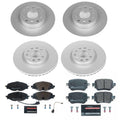 Power Stop 15-18 Volkswagen GTI Front & Rear Euro-Stop Brake Kit