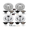 Power Stop 06-07 BMW 525xi Front & Rear Z23 Evolution Sport Brake Kit