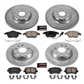 Power Stop 2013 Audi A3 Front & Rear Z23 Evolution Sport Brake Kit