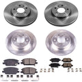 Power Stop 2018 Chevrolet Equinox Front & Rear Autospecialty Brake Kit