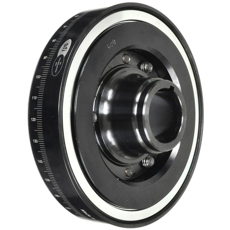 ATI Damper - 6.325in - Alum - Chevy LS - Smooth - C-Bore Front - 3 Ring