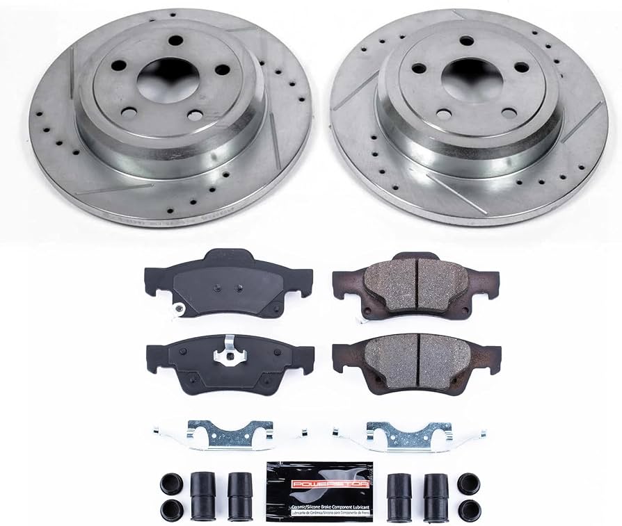 Power Stop 11-19 Dodge Durango Rear Z23 Evolution Sport Brake Kit