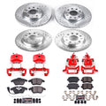 Power Stop 2010 Volkswagen Golf Front & Rear Z23 Evolution Sport Brake Kit w/Calipers