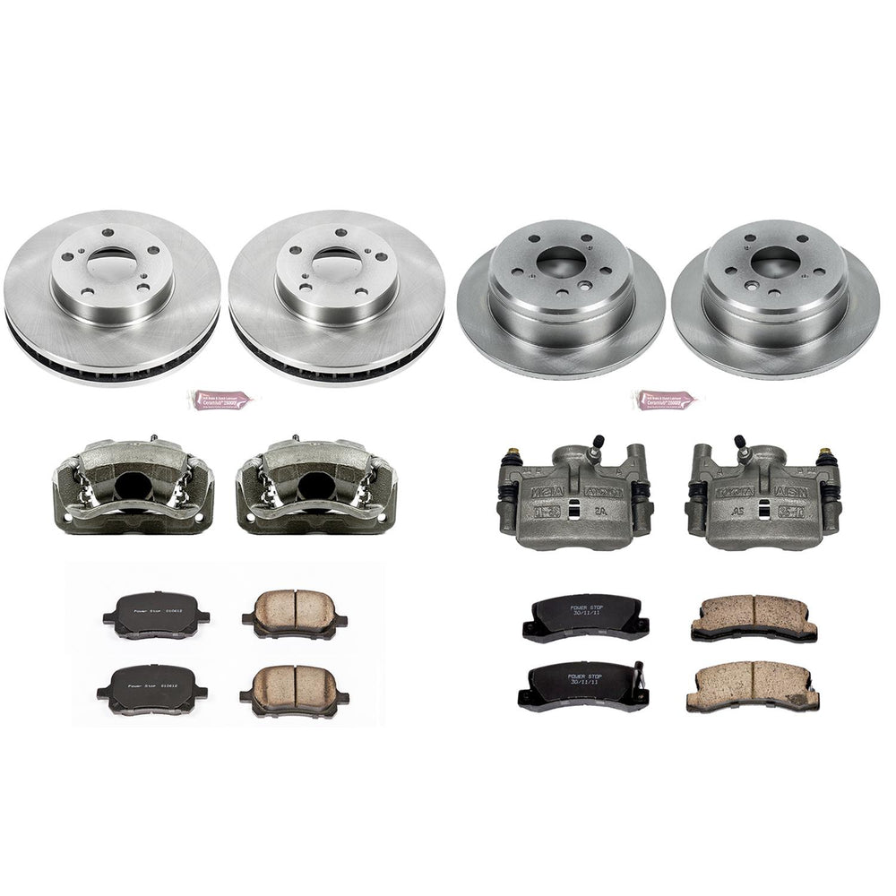 Power Stop 97-99 Lexus ES300 Front & Rear Autospecialty Brake Kit w/Calipers