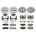 Power Stop 09-14 Acura TL Autospecialty Kit w/ Calipers - Front and Rear