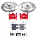 Power Stop 15-19 Ford Edge Rear Z23 Evolution Sport Brake Kit w/Calipers