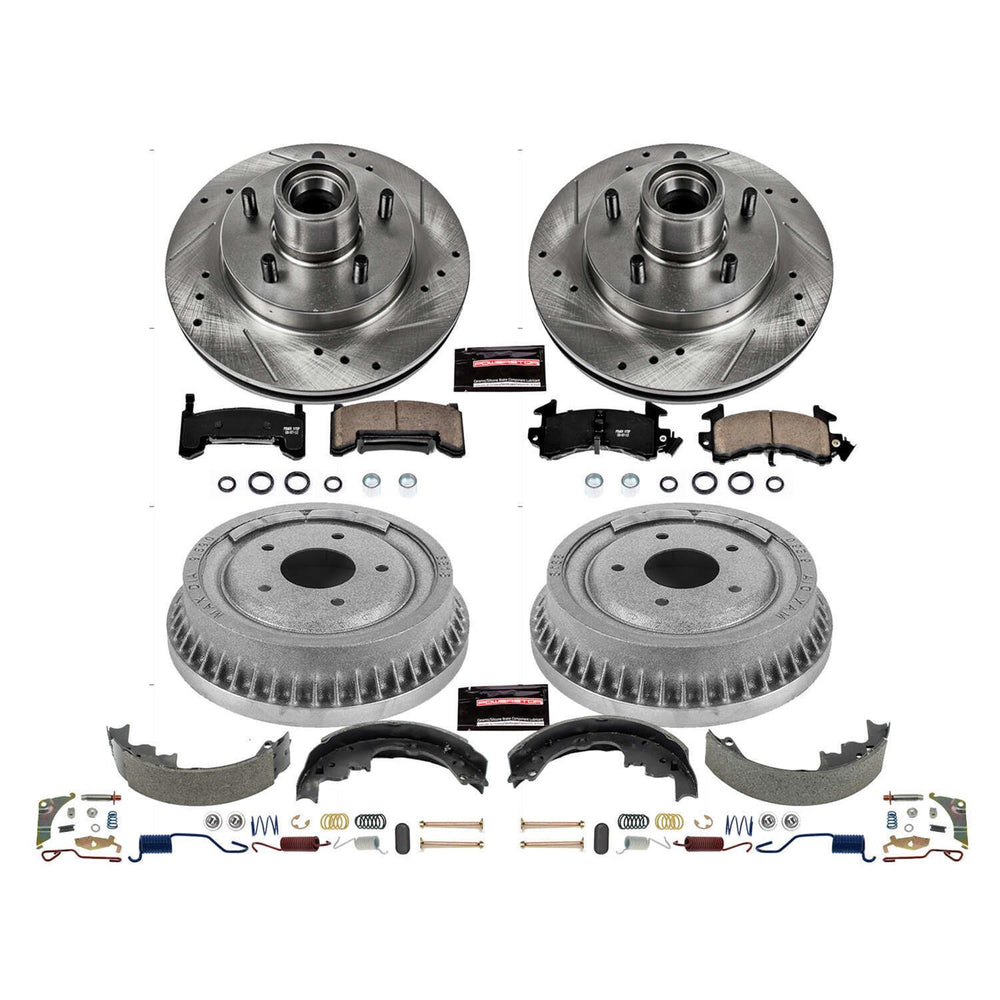 Power Stop 1984 Buick Regal Front & Rear Z23 Evolution Sport Brake Kit