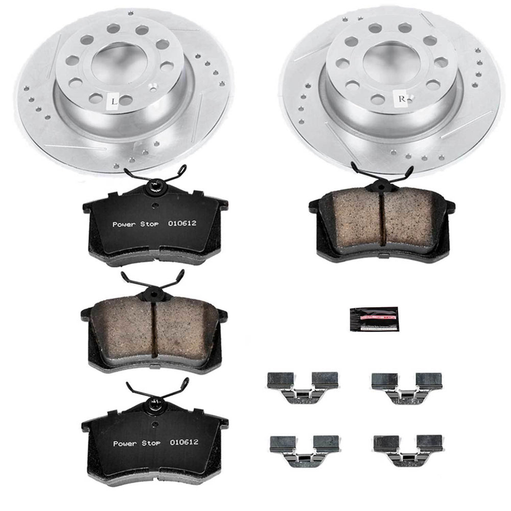 Power Stop 15-16 Volkswagen Golf Front & Rear Z23 Evolution Sport Brake Kit