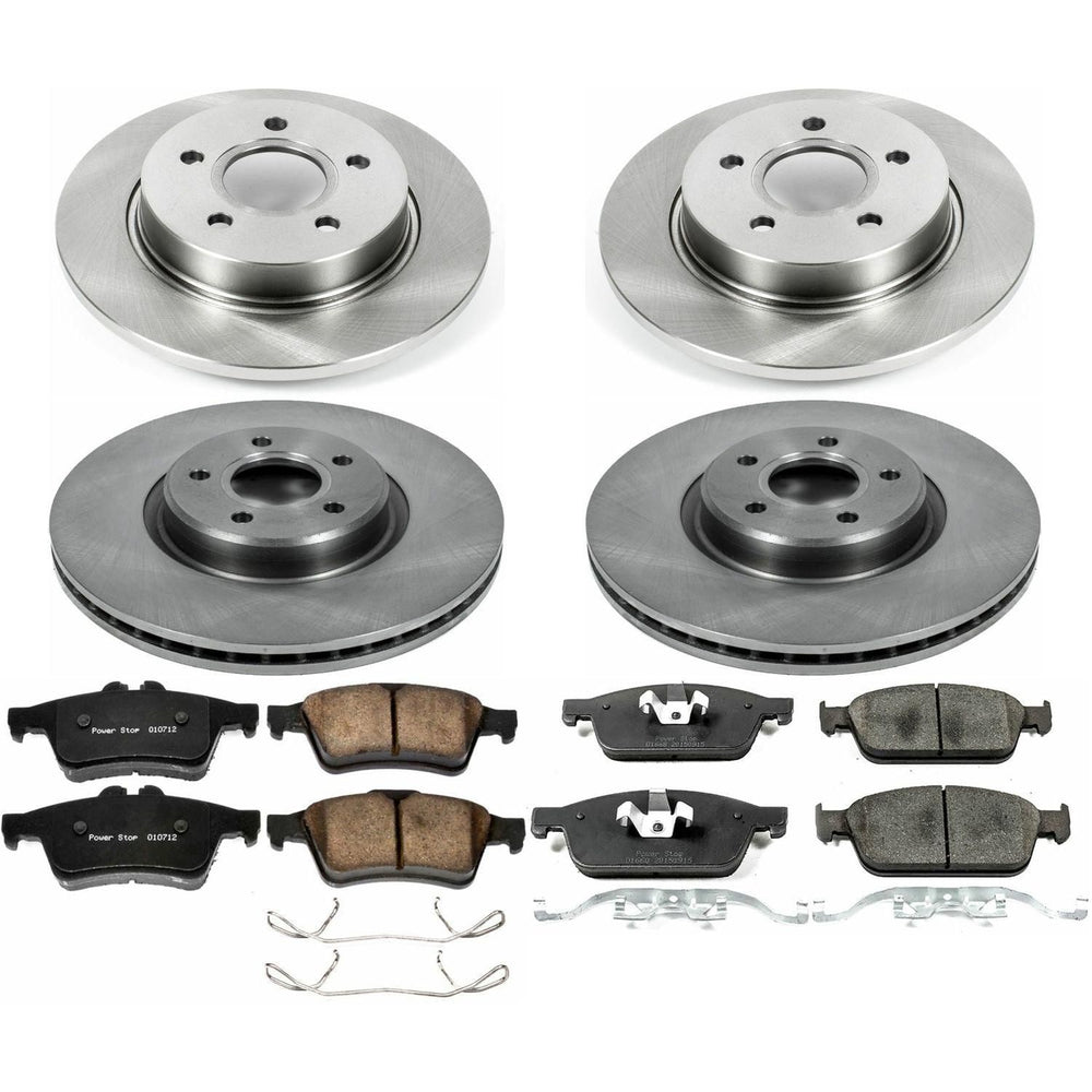 Power Stop 13-14 Ford Focus Front & Rear Autospecialty Brake Kit