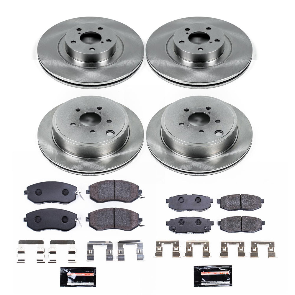 Power Stop 13-16 Scion FR-S Front & Rear Track Day Brake Kit