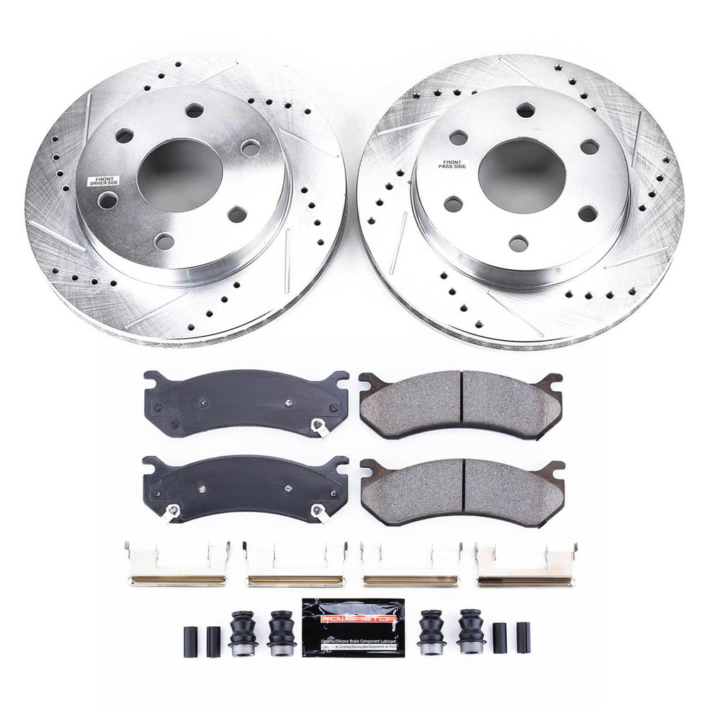 Power Stop 03-06 Cadillac Escalade Front & Rear Z23 Evolution Sport Brake Kit