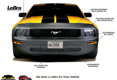 Bra: 2005 Toyota Rav4 without flares; Lebra Front End Cover