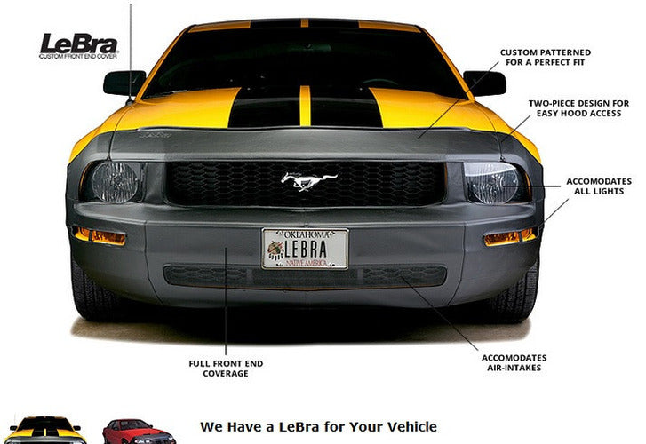 Bra: 2005 Toyota Rav4 without flares; Lebra Front End Cover