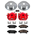 Power Stop 04-10 Toyota Sienna Rear Z23 Evolution Sport Brake Kit w/Calipers