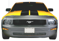 Bra: 2005 Mazda Tribute; Multi Piece Mask; 2 piece front; black