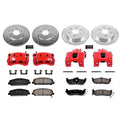 Power Stop 08-10 Infiniti QX56 Front & Rear Z23 Evolution Sport Brake Kit w/Calipers