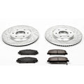 Power Stop 08-10 Infiniti QX56 Front & Rear Z23 Evolution Sport Brake Kit w/Calipers