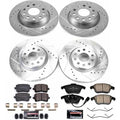 Power Stop 2015 Audi Q3 Front & Rear Z23 Evolution Sport Brake Kit