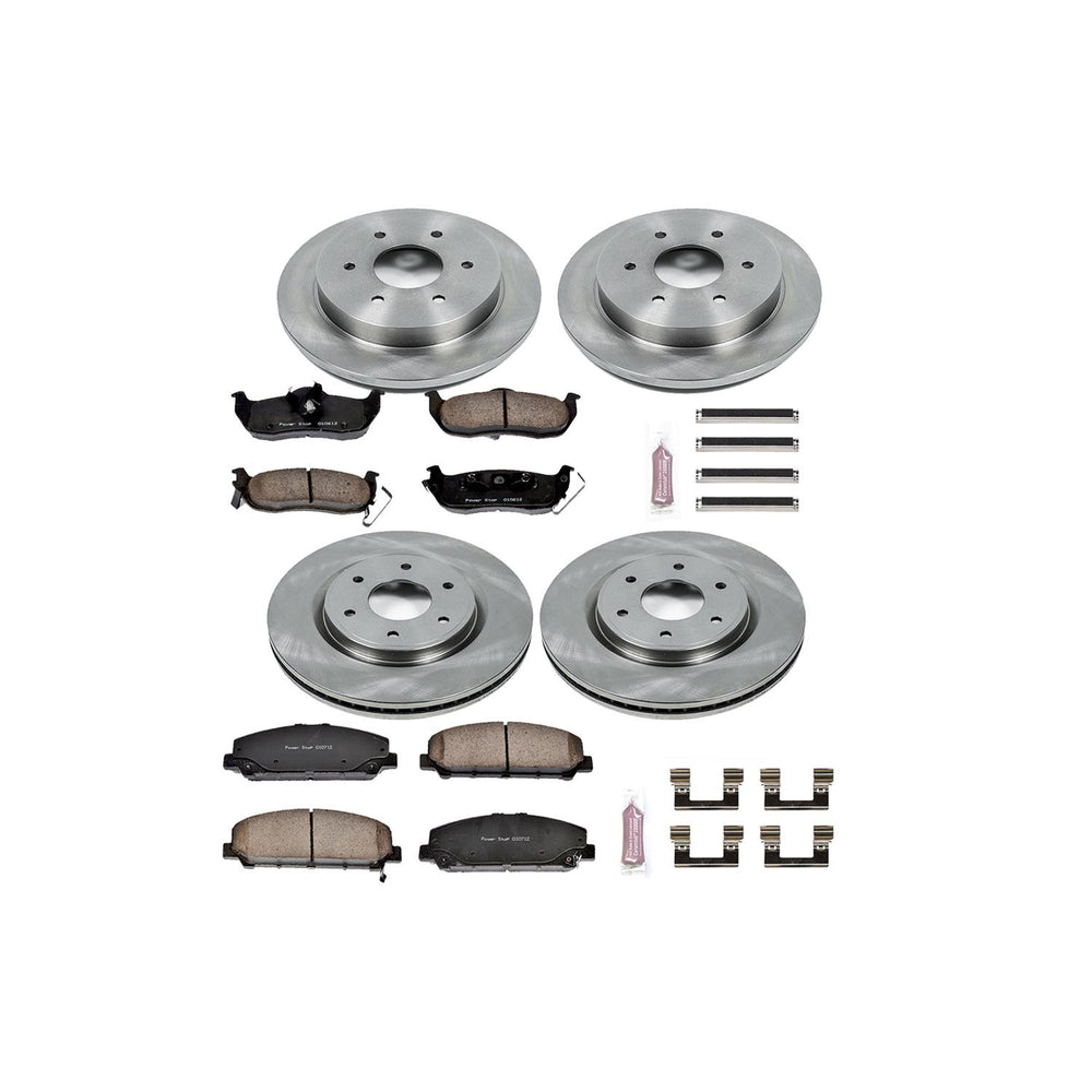 Power Stop 06-07 Infiniti QX56 Front & Rear Autospecialty Brake Kit
