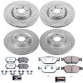 Power Stop 2012 Audi A7 Quattro Front & Rear Z26 Street Warrior Brake Kit