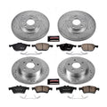 Power Stop 13-17 Ford C-Max Front & Rear Z23 Evolution Sport Brake Kit