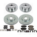 Power Stop 17-19 Hyundai Sonata Front & Rear Z23 Evolution Sport Brake Kit
