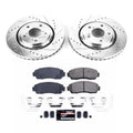 Power Stop 15-17 Honda Odyssey Front Z23 Evolution Sport Brake Kit w/Calipers