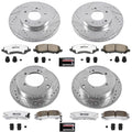 Power Stop 01-05 Chrysler Sebring Front & Rear Z26 Street Warrior Brake Kit