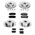 Power Stop 07-09 Acura RDX Front & Rear Z23 Evolution Sport Brake Kit