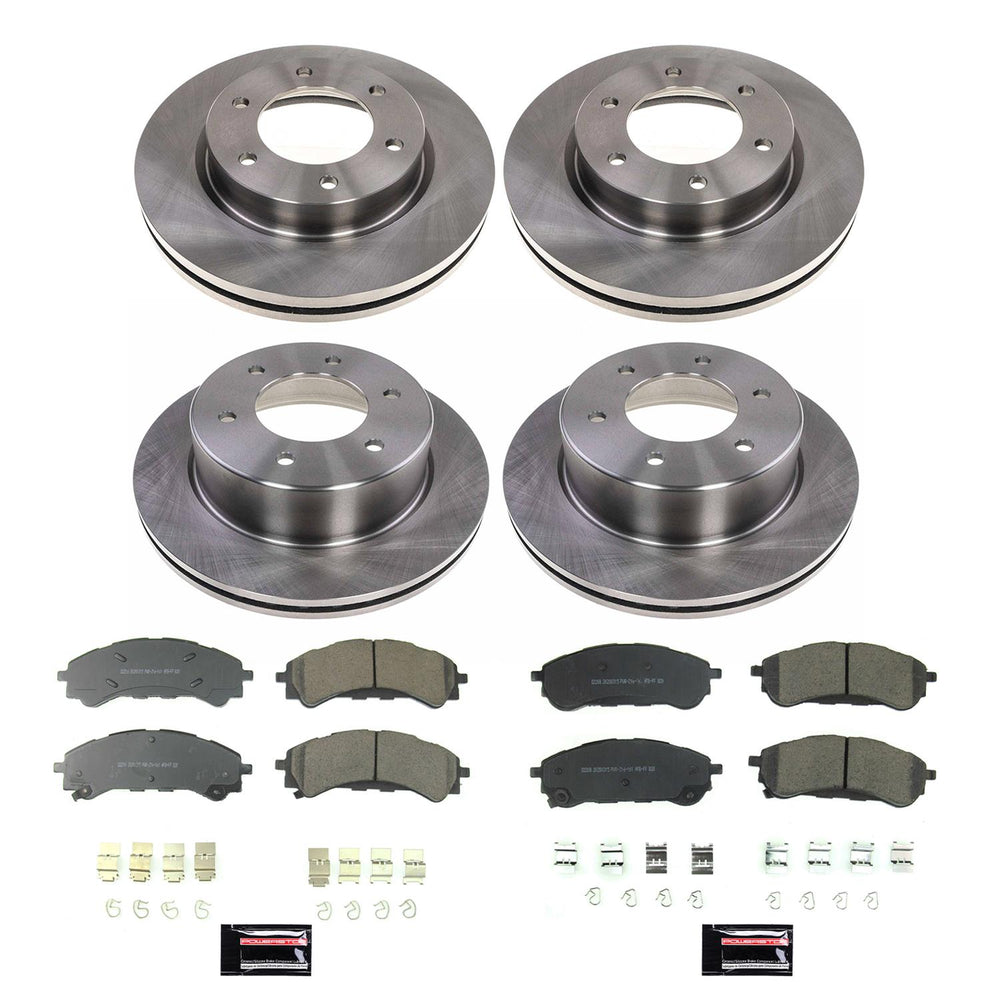 Power Stop 19-21 Ford Ranger Front & Rear Autospecialty Brake Kit
