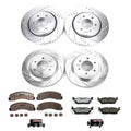Power Stop 2018 Ford Expedition Front & Rear Z36 Truck & Tow Brake Kit