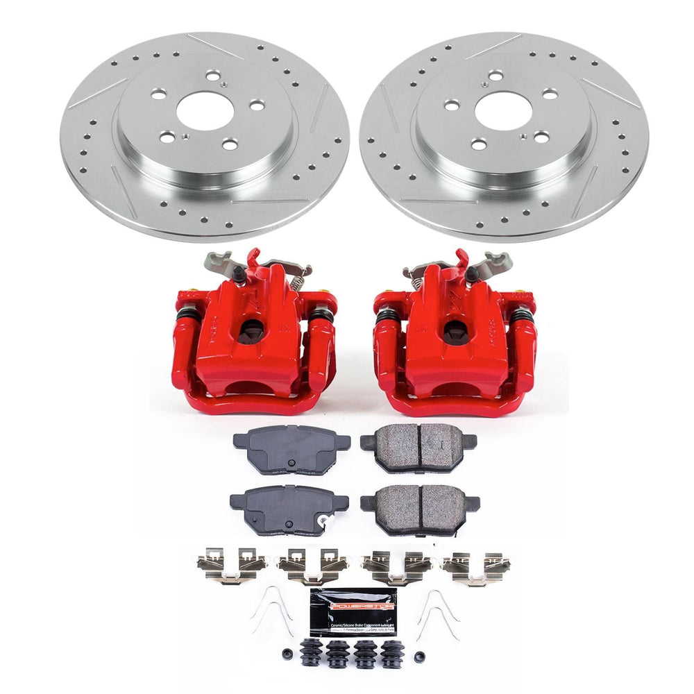 Power Stop 14-17 Lexus CT0h Rear Z23 Evolution Kit W/Cals
