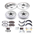 Power Stop 2002 Jeep Liberty  Front & Rear Z36 Truck & Tow Brake Kit