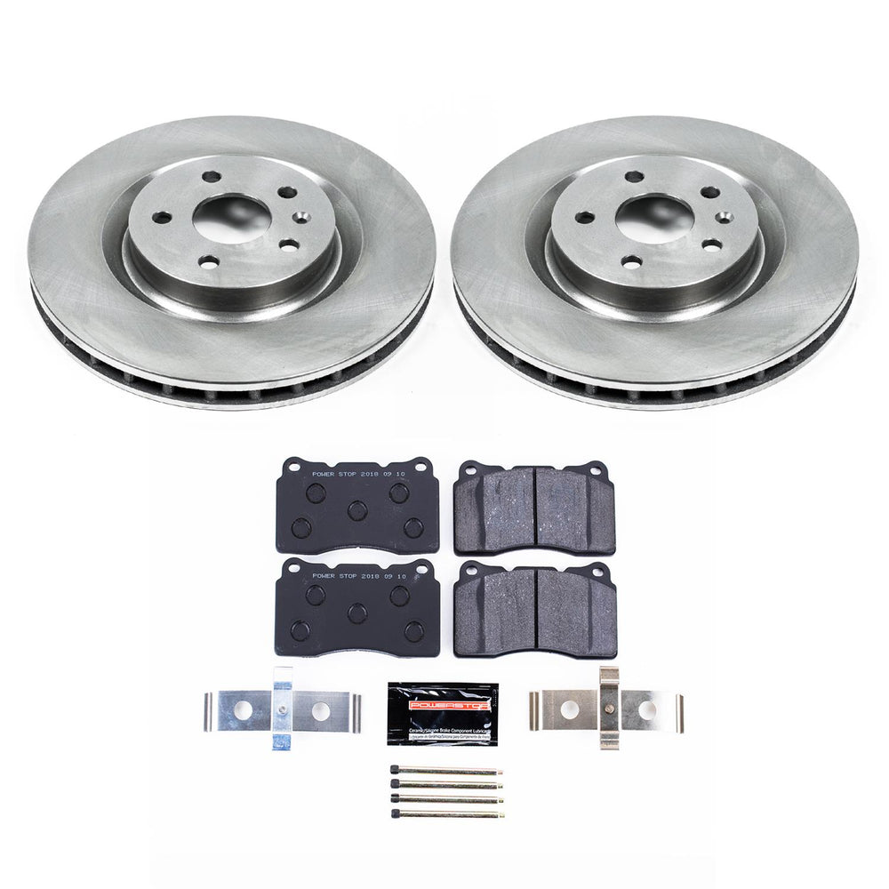 Power Stop 15-17 Chevrolet SS Front & Rear Track Day Brake Kit